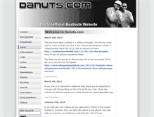 Tablet Screenshot of danuts.com